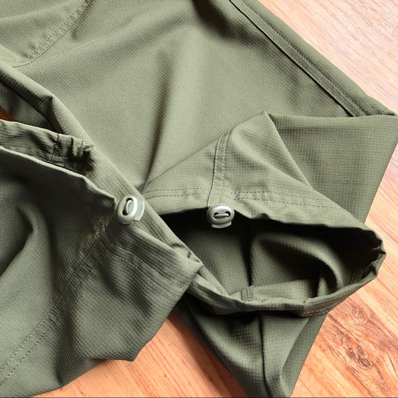 NEW ST. JOHN’S BAY Active Hiking Pants Green Petite XS Women’s NWOT - Picture 5 of 13